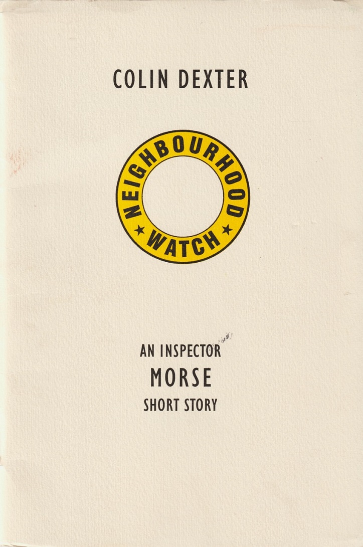 Image for Neighbourhood Watch: An Inspector Morse Short Story Neighbourhood Watch: An Inspector Morse Short Story