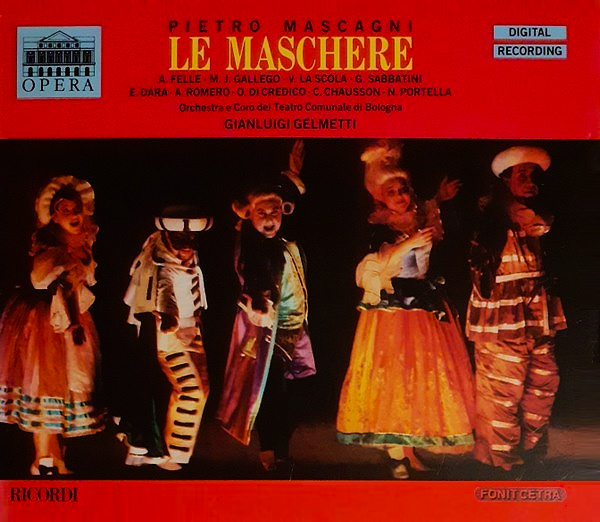 Image for Le Maschere (CD) Le Maschere (CD)