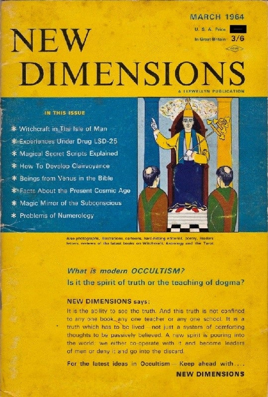 Image for New Dimensions: March, 1964 - Vol. 6, No. 1 (A Llewellyn Publication)